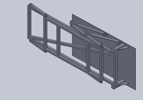 Custom swing out mount