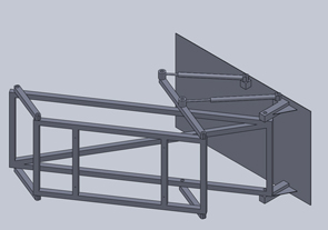 Custom swing out mount